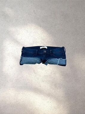 Hollister Low Rise Micro Denim Shorts